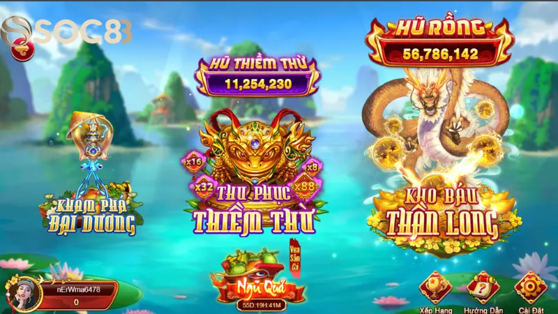 Vua Săn Cá Soc88- Chiến Thuật Hiệu Quả Săn Cá Thành Công 2 Cách chơi Vua săn cá soc88